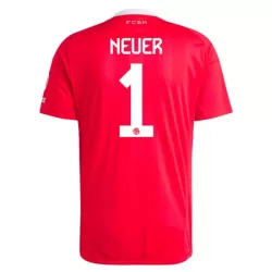 FC Bayern München Neuer 1 Maalivahdin Pelipaita Miesten 2025-26 Punainen FC Bayern München Neuer 1 Maalivahdin Pelipaita Miesten 2025-26 Punainen