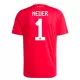 FC Bayern München Neuer 1 Maalivahdin Pelipaita Miesten 2025-26 Punainen FC Bayern München Neuer 1 Maalivahdin Pelipaita Miesten 2025-26 Punainen