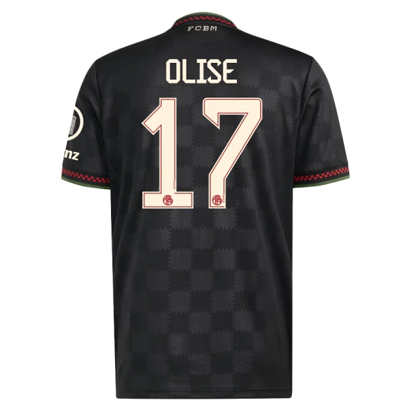 FC Bayern München Olise 17 Pelipaita Miesten Kolmas 2025-26 FC Bayern München Olise 17 Pelipaita Miesten Kolmas 2025-26