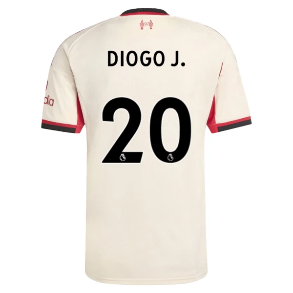 Liverpool Diogo J 20 Pelipaita Lasten Vieras 2025-26