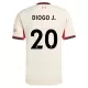 Liverpool Diogo J 20 Pelipaita Lasten Vieras 2025-26