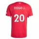 Liverpool Diogo J 20 Pelipaita Miesten Koti 2025-26 Liverpool Diogo J 20 Pelipaita Miesten Koti 2025-26
