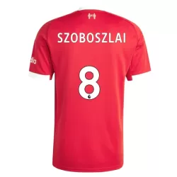 Liverpool Dominik Szoboszlai 8 Pelipaita Miesten Koti 2025-26 Liverpool Dominik Szoboszlai 8 Pelipaita Miesten Koti 2025-26