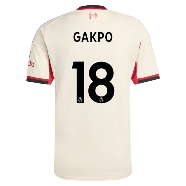 Liverpool Gakpo 18 Pelipaita Miesten Vieras 2025-26 Liverpool Gakpo 18 Pelipaita Miesten Vieras 2025-26