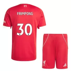 Liverpool Jeremie Frimpong 30 Pelipaita Lasten Koti 2025-26 Liverpool Jeremie Frimpong 30 Pelipaita Lasten Koti 2025-26