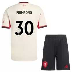 Liverpool Jeremie Frimpong 30 Pelipaita Lasten Vieras 2025-26 Liverpool Jeremie Frimpong 30 Pelipaita Lasten Vieras 2025-26