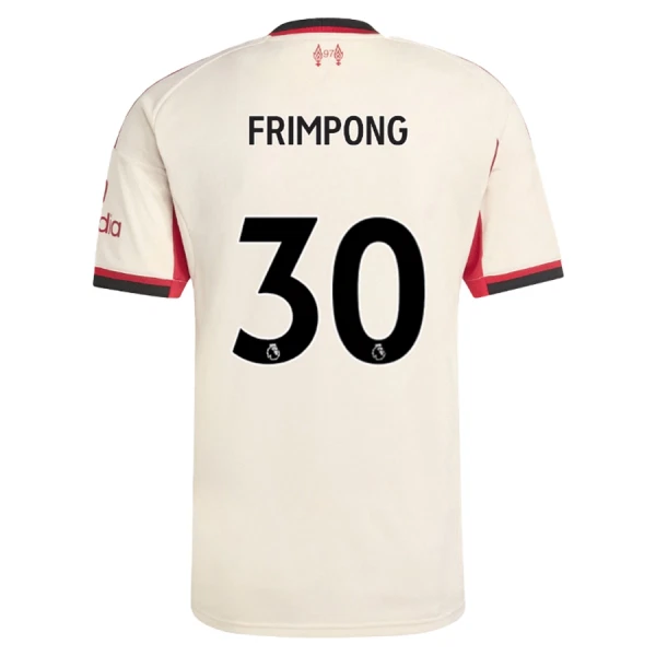 Liverpool Jeremie Frimpong 30 Pelipaita Lasten Vieras 2025-26