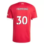 Liverpool Jeremie Frimpong 30 Pelipaita Miesten Koti 2025-26