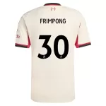 Liverpool Jeremie Frimpong 30 Pelipaita Miesten Vieras 2025-26