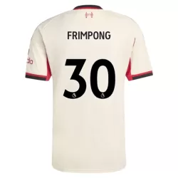 Liverpool Jeremie Frimpong 30 Pelipaita Miesten Vieras 2025-26 Liverpool Jeremie Frimpong 30 Pelipaita Miesten Vieras 2025-26