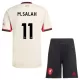 Liverpool M.Salah 11 Pelipaita Lasten Vieras 2025-26 Liverpool M.Salah 11 Pelipaita Lasten Vieras 2025-26