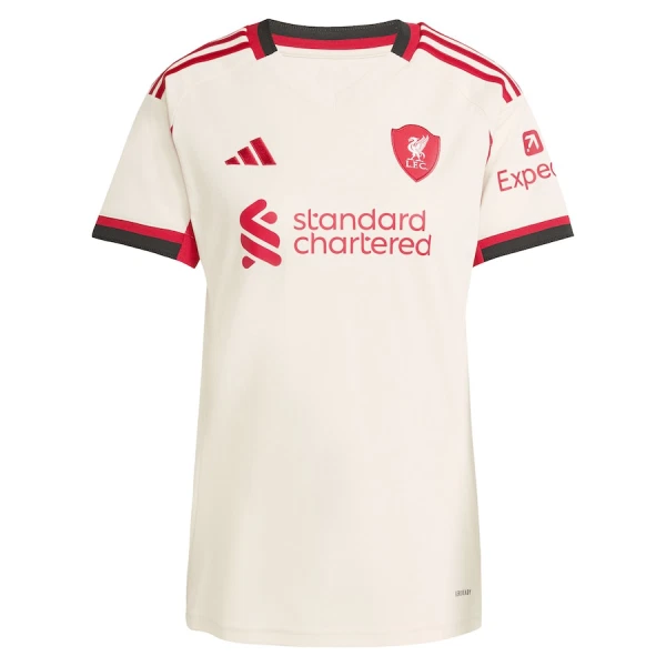 Liverpool Pelipaita Naisten Vieras 2025-26 Liverpool Pelipaita Naisten Vieras 2025-26