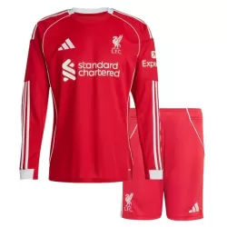 Liverpool Pitkähihainen Pelipaita Lasten Koti 2025-26 Liverpool Pitkähihainen Pelipaita Lasten Koti 2025-26