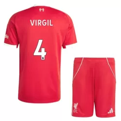 Liverpool Virgil 4 Pelipaita Lasten Koti 2025-26 Liverpool Virgil 4 Pelipaita Lasten Koti 2025-26
