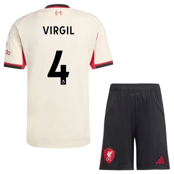 Liverpool Virgil 4 Pelipaita Lasten Vieras 2025-26 Liverpool Virgil 4 Pelipaita Lasten Vieras 2025-26