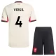 Liverpool Virgil 4 Pelipaita Lasten Vieras 2025-26 Liverpool Virgil 4 Pelipaita Lasten Vieras 2025-26