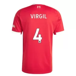 Liverpool Virgil 4 Pelipaita Miesten Koti 2025-26 Liverpool Virgil 4 Pelipaita Miesten Koti 2025-26