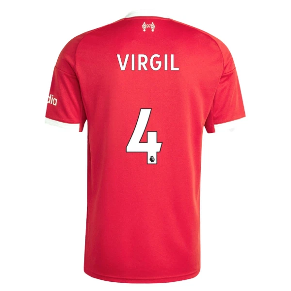 Liverpool Virgil 4 Pelipaita Miesten Koti 2025-26 Liverpool Virgil 4 Pelipaita Miesten Koti 2025-26