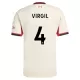 Liverpool Virgil 4 Pelipaita Miesten Vieras 2025-26 Liverpool Virgil 4 Pelipaita Miesten Vieras 2025-26