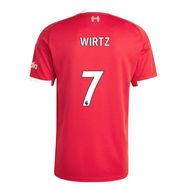 Liverpool Wirtz 7 Pelipaita Miesten Koti 2025-26 Liverpool Wirtz 7 Pelipaita Miesten Koti 2025-26