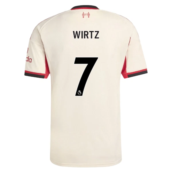 Liverpool Wirtz 7 Pelipaita Miesten Vieras 2025-26 Liverpool Wirtz 7 Pelipaita Miesten Vieras 2025-26