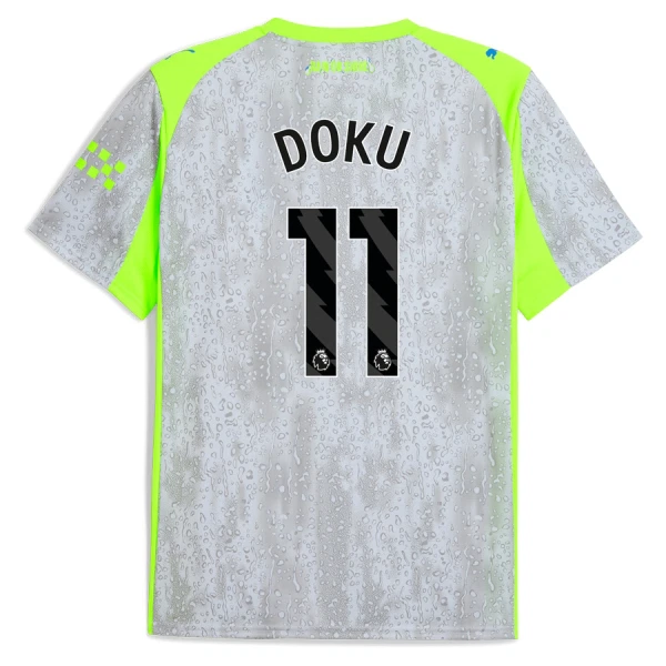 Manchester City Doku 11 Pelipaita Miesten Kolmas 2025-26 Manchester City Doku 11 Pelipaita Miesten Kolmas 2025-26