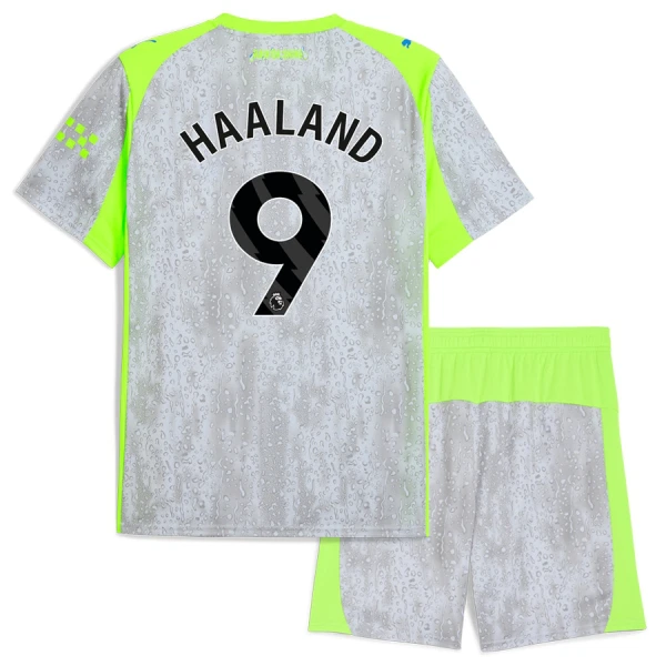 Manchester City Haaland 9 Pelipaita Lasten Kolmas 2025-26 Manchester City Haaland 9 Pelipaita Lasten Kolmas 2025-26