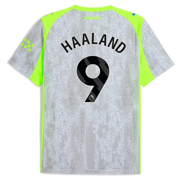 Manchester City Haaland 9 Pelipaita Miesten Kolmas 2025-26 Manchester City Haaland 9 Pelipaita Miesten Kolmas 2025-26