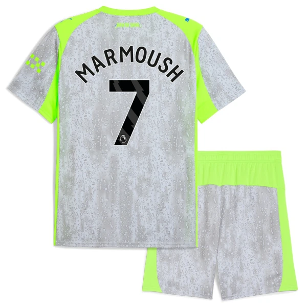 Manchester City Marmoush 7 Pelipaita Lasten Kolmas 2025-26 Manchester City Marmoush 7 Pelipaita Lasten Kolmas 2025-26