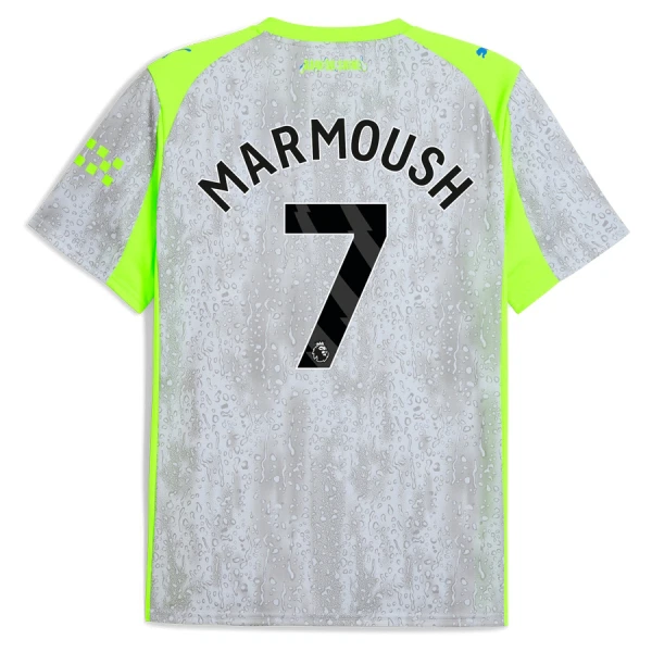 Manchester City Marmoush 7 Pelipaita Miesten Kolmas 2025-26 Manchester City Marmoush 7 Pelipaita Miesten Kolmas 2025-26