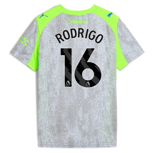 Manchester City Rodrigo 16 Pelipaita Miesten Kolmas 2025-26 Manchester City Rodrigo 16 Pelipaita Miesten Kolmas 2025-26