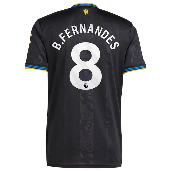 Manchester United Bruno Fernandes 8 Pelipaita Miesten Kolmas 2025-26 Manchester United Bruno Fernandes 8 Pelipaita Miesten Kolmas 2025-26