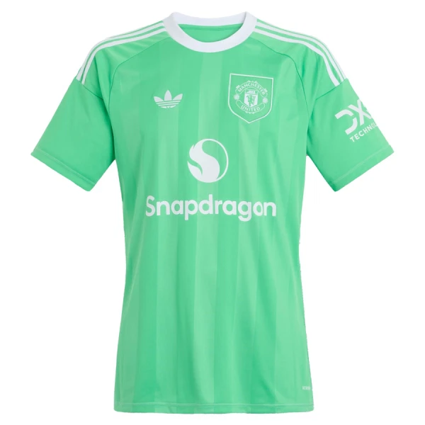 Manchester United Maalivahdin Pelipaita Lasten 2025-26 Vihreä