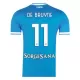 Napoli De Bruyne 11 Pelipaita Miesten Koti 2025-26 Napoli De Bruyne 11 Pelipaita Miesten Koti 2025-26