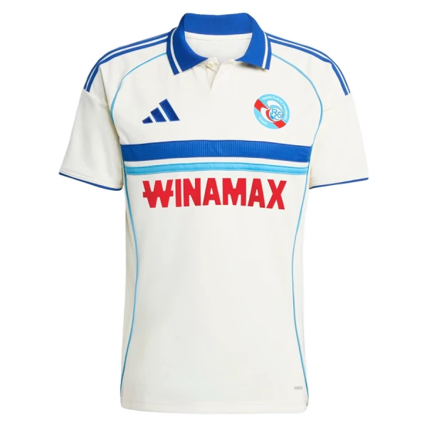 RC Strasbourg Pelipaita Miesten Vieras 2025-26 RC Strasbourg Pelipaita Miesten Vieras 2025-26