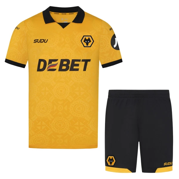 Wolverhampton Pelipaita Lasten Koti 2025-26 Wolverhampton Pelipaita Lasten Koti 2025-26