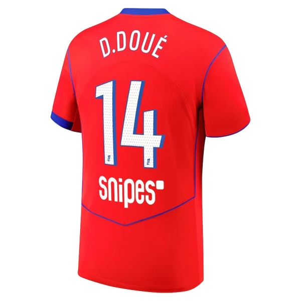 Paris Saint-Germain Desire Doue 14 Pelipaita Miesten Kolmas 2025-26 Paris Saint-Germain Desire Doue 14 Pelipaita Miesten Kolmas 2025-26