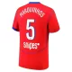 Paris Saint-Germain Marquinhos 5 Pelipaita Miesten Kolmas 2025-26 Paris Saint-Germain Marquinhos 5 Pelipaita Miesten Kolmas 2025-26