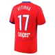 Paris Saint-Germain Vitinha 17 Pelipaita Miesten Kolmas 2025-26 Paris Saint-Germain Vitinha 17 Pelipaita Miesten Kolmas 2025-26