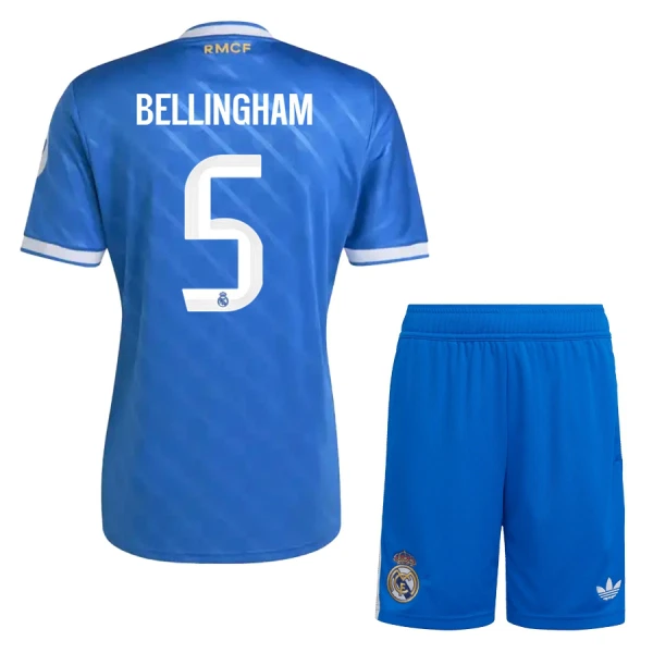 Real Madrid Bellingham 5 Pelipaita Lasten Kolmas 2025-26 Real Madrid Bellingham 5 Pelipaita Lasten Kolmas 2025-26