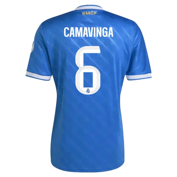 Real Madrid Camavinga 6 Pelipaita Miesten Kolmas 2025-26 Real Madrid Camavinga 6 Pelipaita Miesten Kolmas 2025-26