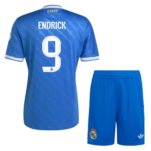 Real Madrid Endrick 9 Pelipaita Lasten Kolmas 2025-26 Real Madrid Endrick 9 Pelipaita Lasten Kolmas 2025-26