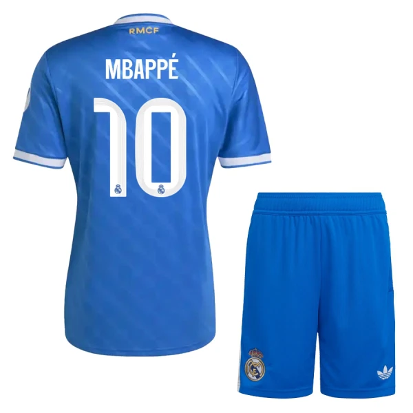 Real Madrid Mbappé 10 Pelipaita Lasten Kolmas 2025-26 Real Madrid Mbappé 10 Pelipaita Lasten Kolmas 2025-26