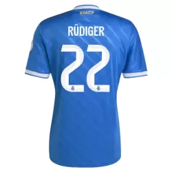 Real Madrid Rudiger 22 Pelipaita Miesten Kolmas 2025-26 Real Madrid Rudiger 22 Pelipaita Miesten Kolmas 2025-26
