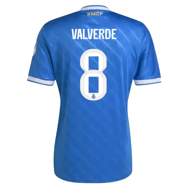 Real Madrid Valverde 8 Pelipaita Miesten Kolmas 2025-26 Real Madrid Valverde 8 Pelipaita Miesten Kolmas 2025-26