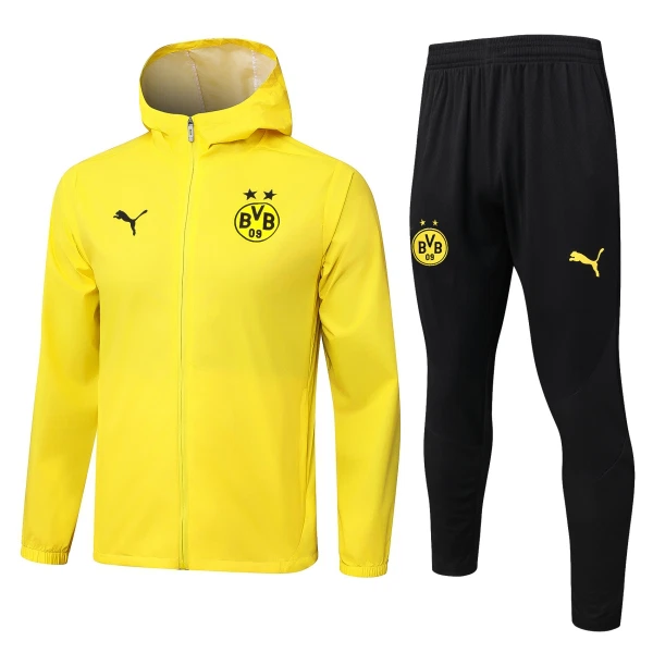Borussia Dortmund Miesten Treenitakkihupparit 2025-26 Keltainen