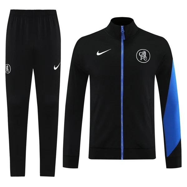 Chelsea Miesten Harjoittelutakkipuvut 2025-26 Musta