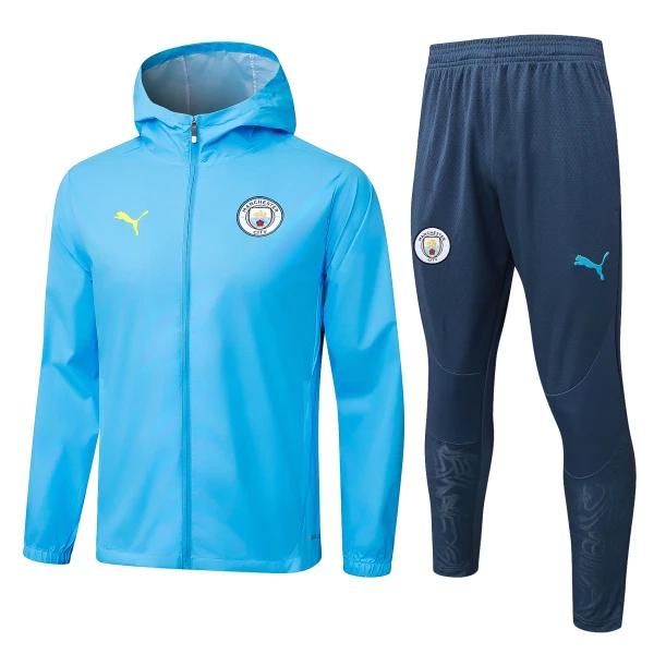 Manchester City Miesten Treenitakkihupparit 2025-26 Sininen