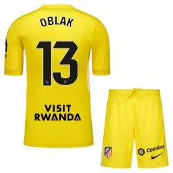 Atlético Madrid Oblak 13 Maalivahdin Pelipaita Lasten 2025-26 Keltainen Atlético Madrid Oblak 13 Maalivahdin Pelipaita Lasten 2025-26 Keltainen