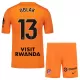 Atlético Madrid Oblak 13 Maalivahdin Pelipaita Lasten 2025-26 Oranssi